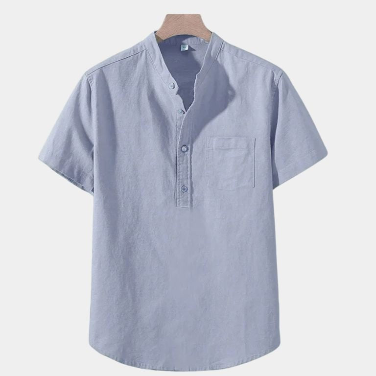 Bernardo - White Linen T-shirt