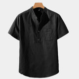 Bernardo - White Linen T-shirt