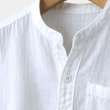 Bernardo - White Linen T-shirt